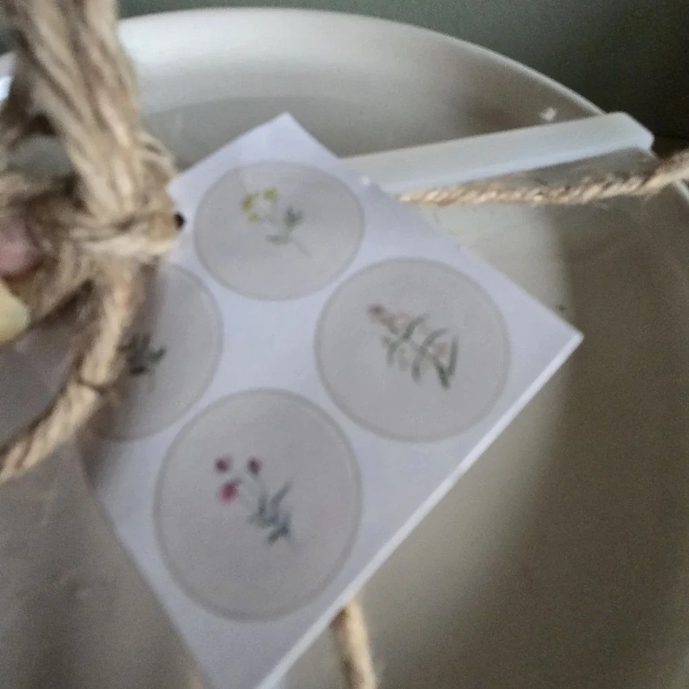 Dash of‎ That Floral Salad Dessert Plates Floral 7 inch Hand Painted Brunch Set